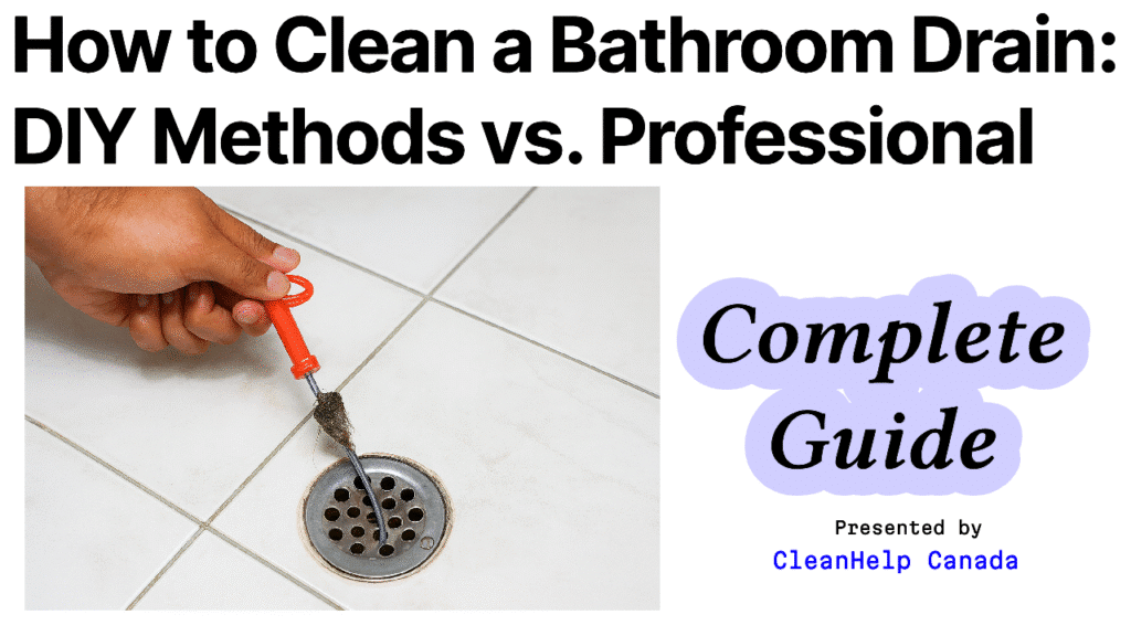 Blog Image about Bathroom Drain Cleaning