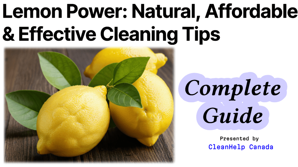 blog image about Cleaning with Lemon