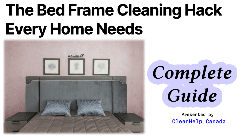 blog image about how to clean bed frames