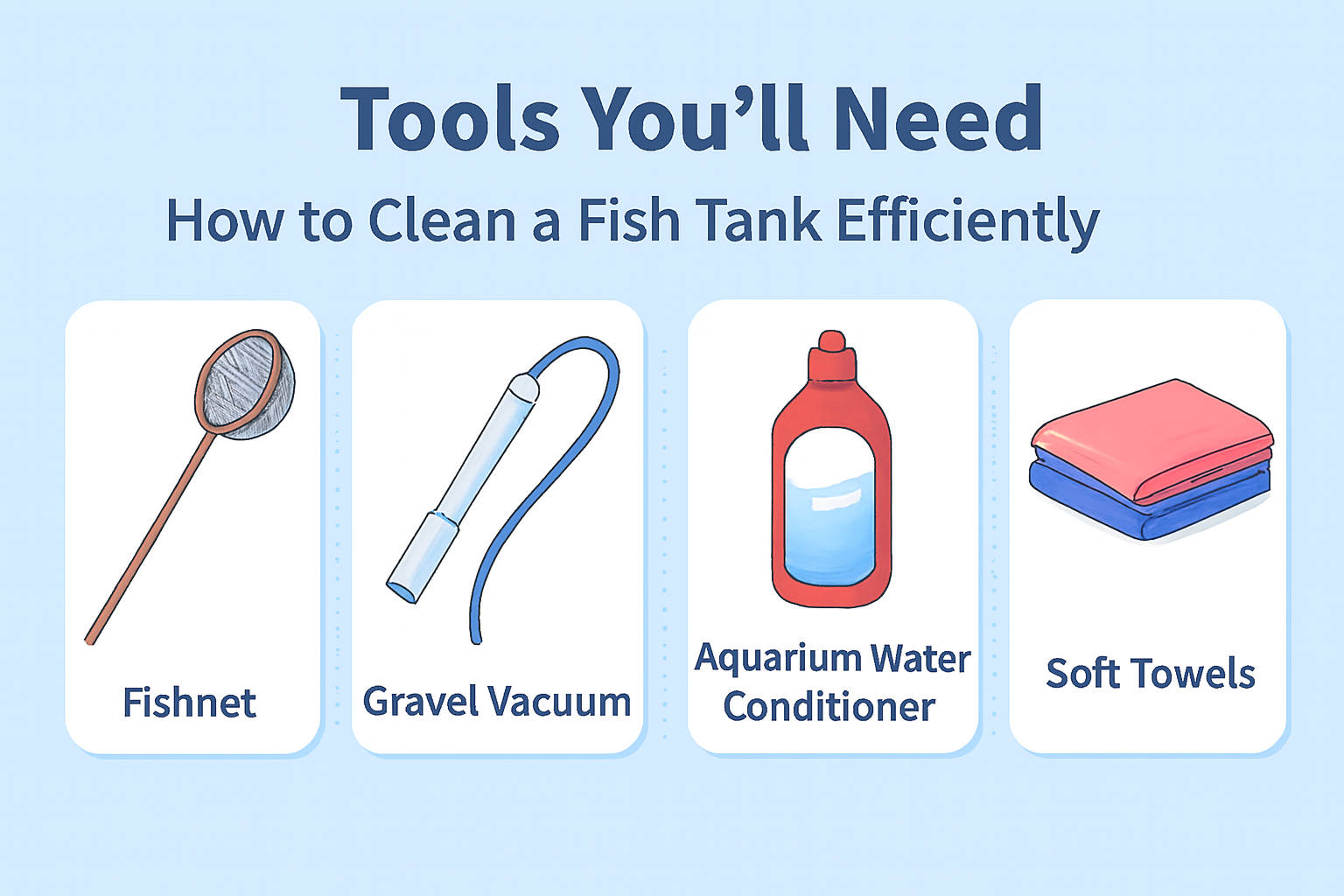 how to clean a fish tank